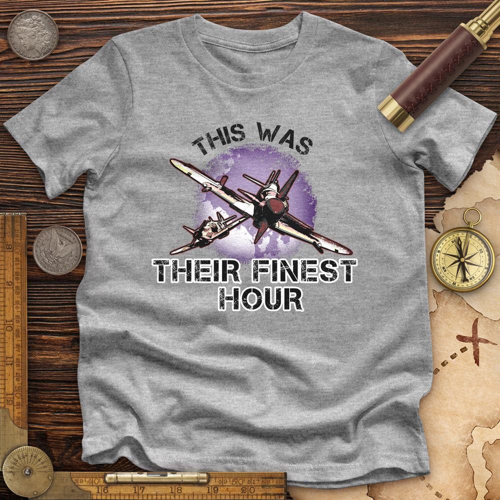 Finest Hour Premium Quality Tee Hoodie, Sweatshirt | CiraTrend.com (Image 2)