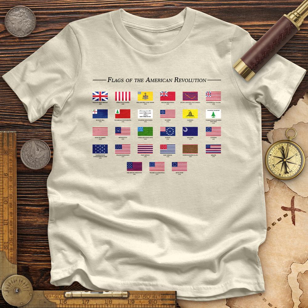 Flags Of The Revolution Premium Quality Tee Hoodie, Sweatshirt | CiraTrend.com (Image 1)