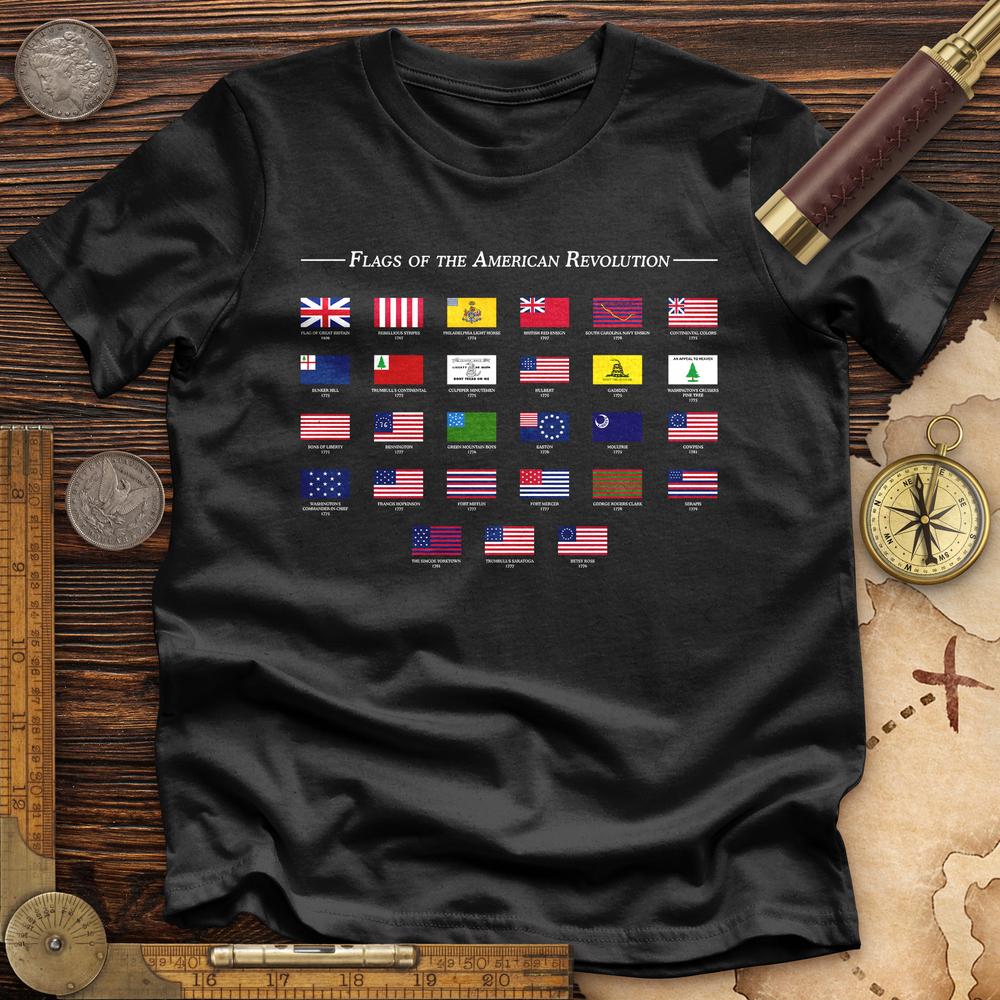 Flags Of The Revolution Premium Quality Tee Hoodie, Sweatshirt | CiraTrend.com (Image 3)