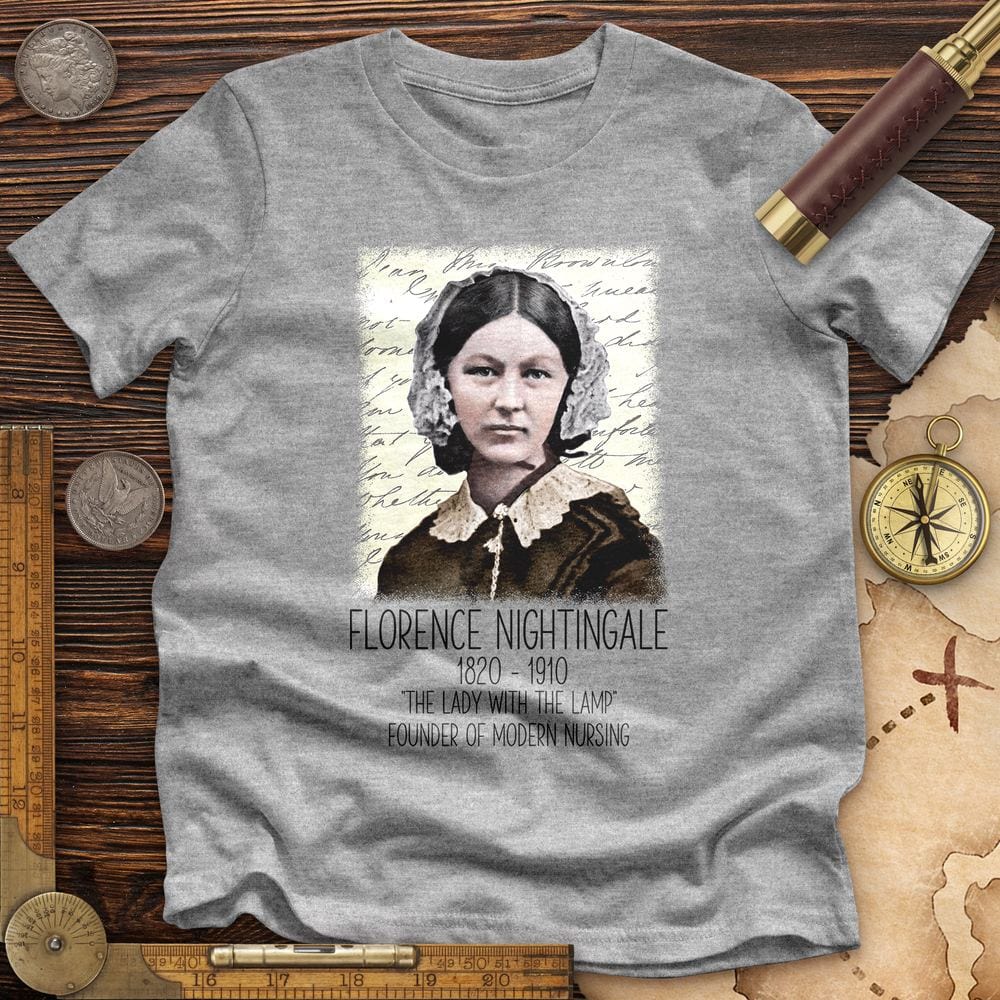 Florence Nightingale Premium Quality Tee Hoodie, Sweatshirt | CiraTrend.com (Image 2)