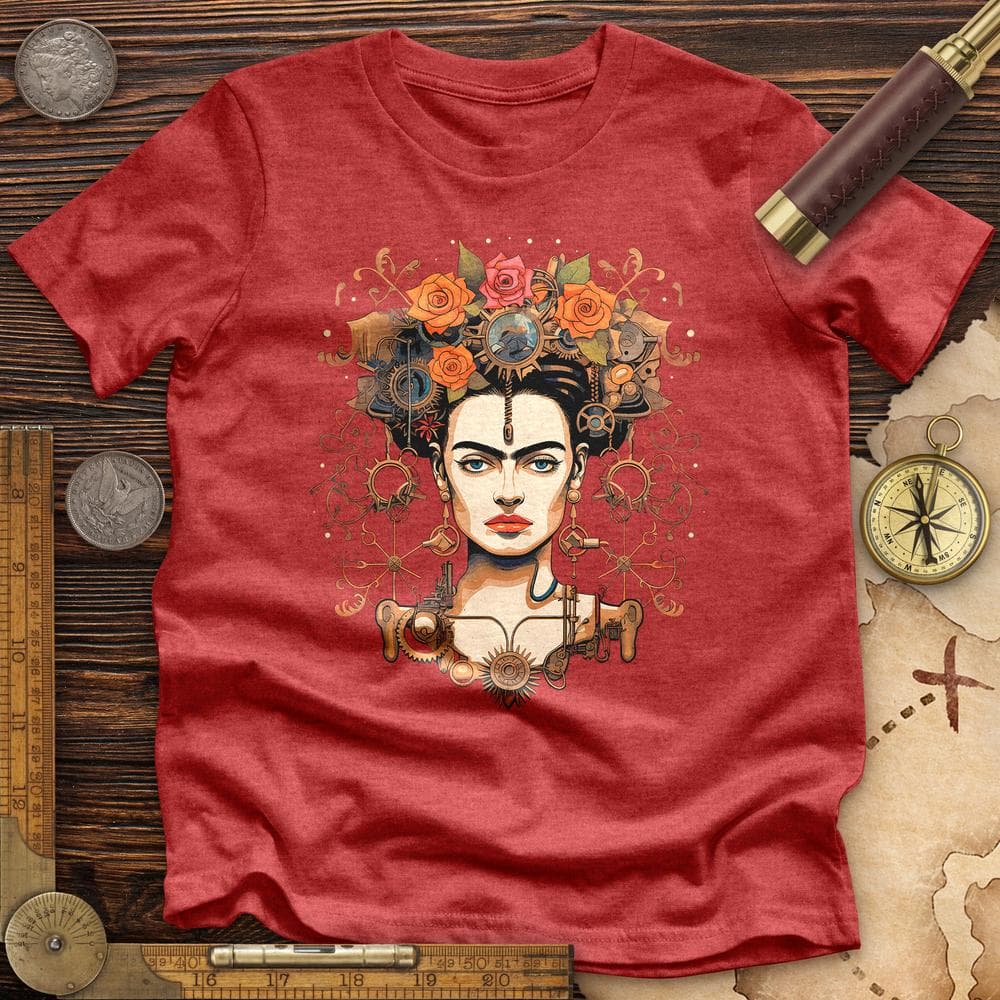 Frida Kahlo Steampunk Premium Quality Tee Hoodie, Sweatshirt | CiraTrend.com (Image 5)