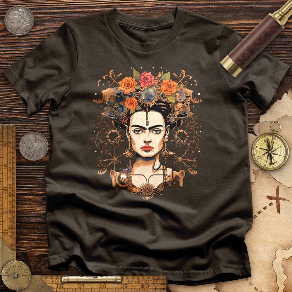 Frida Kahlo Steampunk T-Shirt Hoodie, Sweatshirt | CiraTrend.com (Image 2)