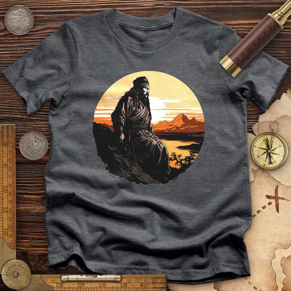 Genghis Khan Sunset Premium Quality Tee Hoodie, Sweatshirt | CiraTrend.com (Image 4)