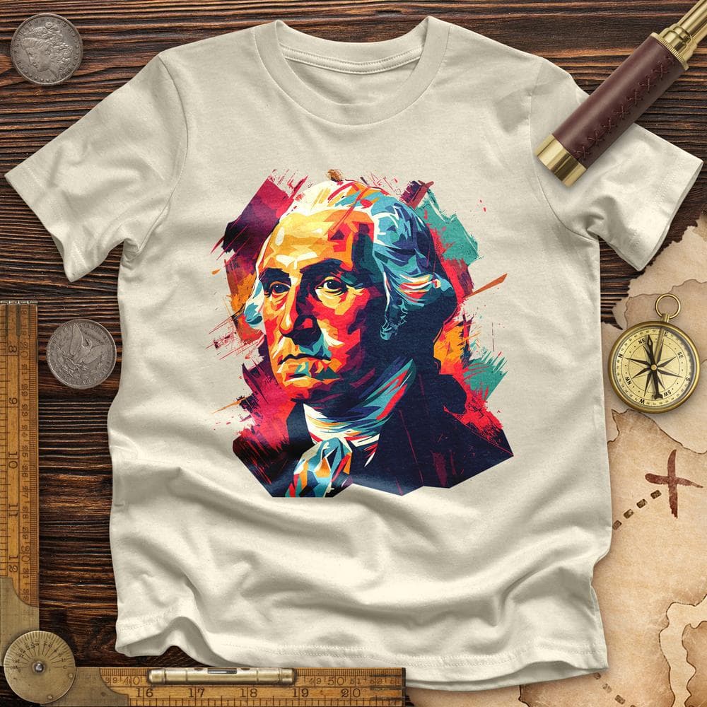 George Washington Vibrant Premium QualityTee T-Shirts, Hoodie, Sweatshirt | CiraTrend.com (Image 2)