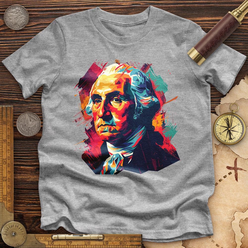 George Washington Vibrant Premium QualityTee T-Shirts, Hoodie, Sweatshirt | CiraTrend.com (Image 3)