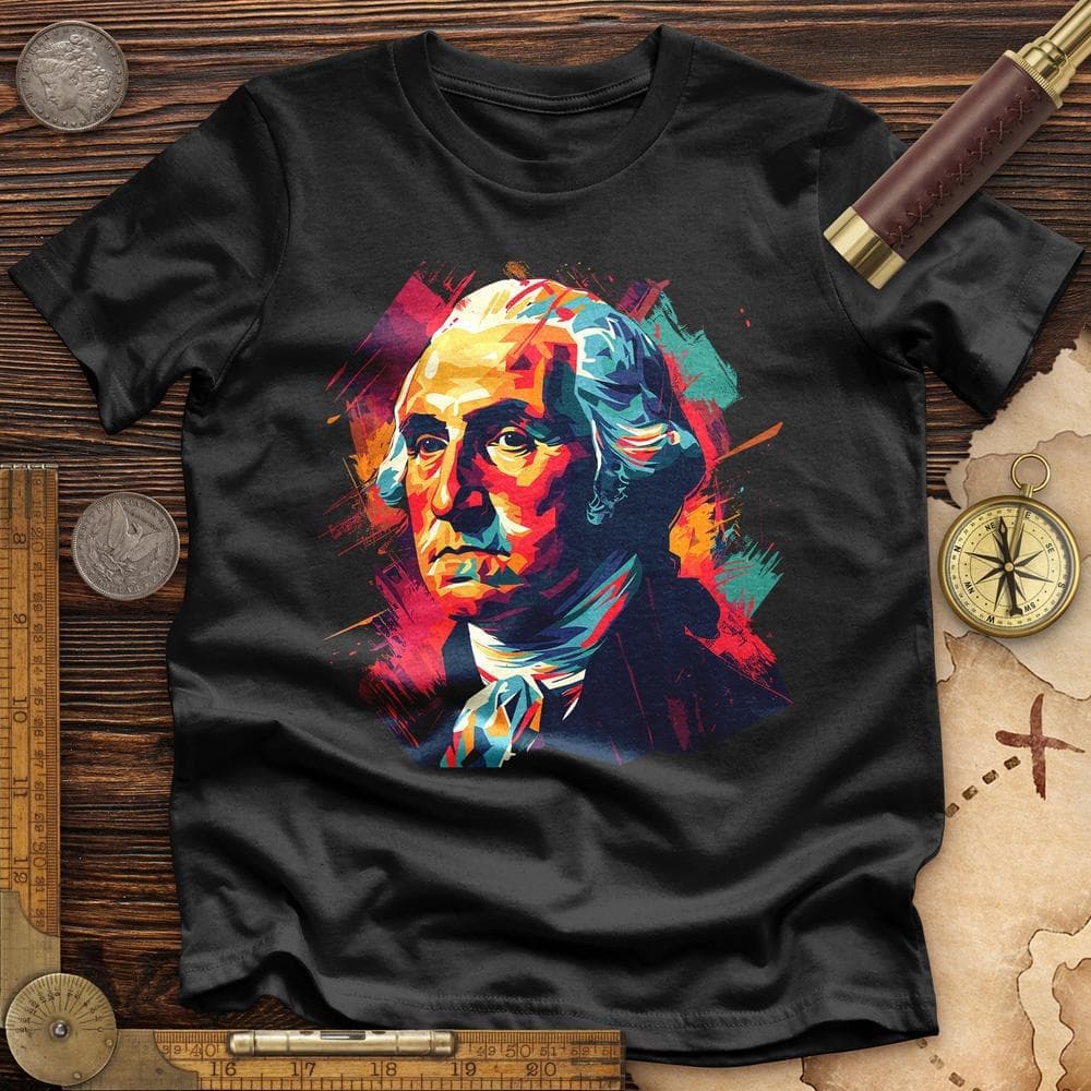 George Washington Vibrant Premium QualityTee T-Shirts, Hoodie, Sweatshirt | CiraTrend.com (Image 4)
