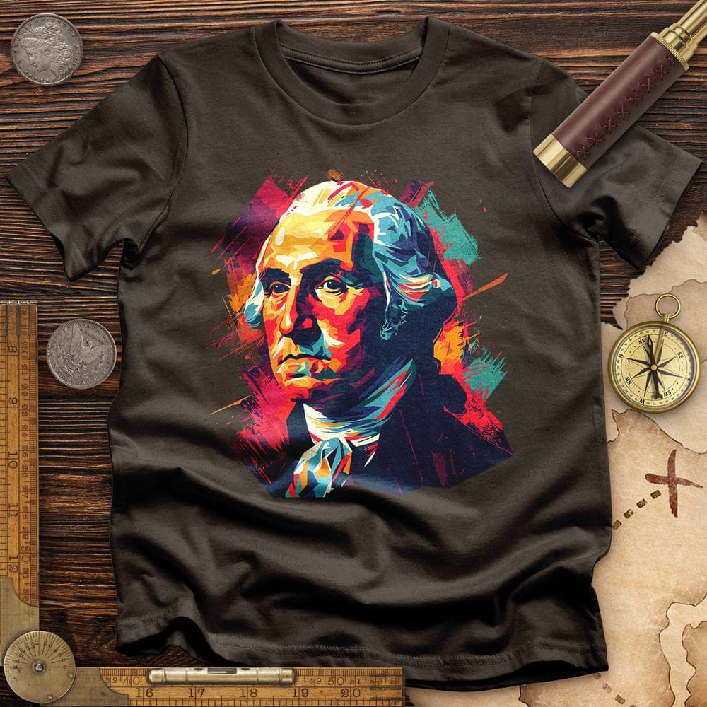 George Washington Vibrant T-Shirt Hoodie, Sweatshirt | CiraTrend.com (Image 2)