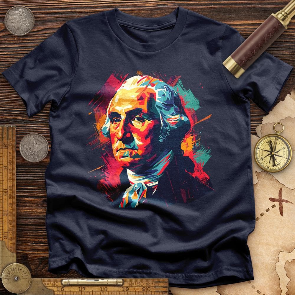 George Washington Vibrant T-Shirt Hoodie, Sweatshirt | CiraTrend.com (Image 4)