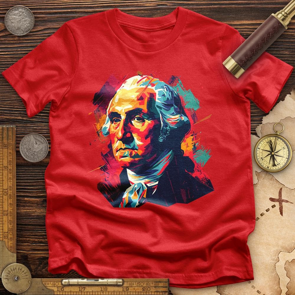 George Washington Vibrant T-Shirt Hoodie, Sweatshirt | CiraTrend.com (Image 5)
