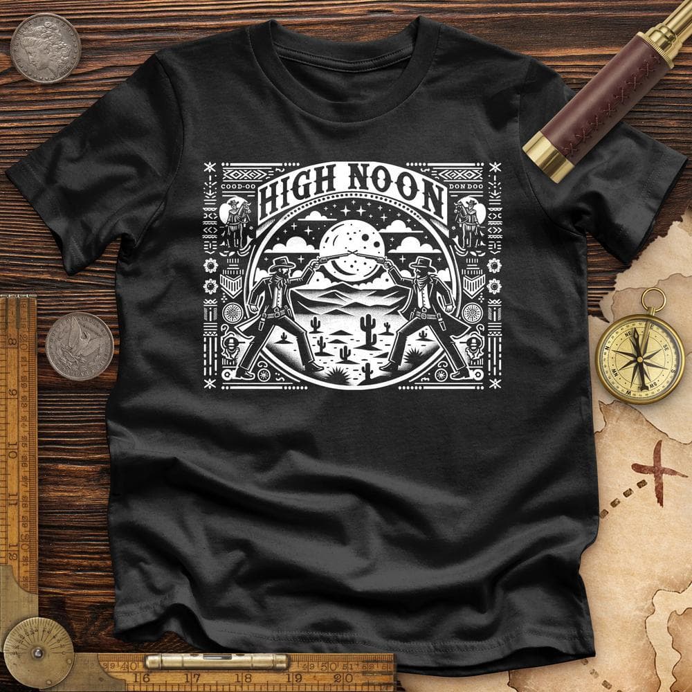 High Noon Showdown Premium Quality Tee Hoodie, Sweatshirt | CiraTrend.com (Image 2)