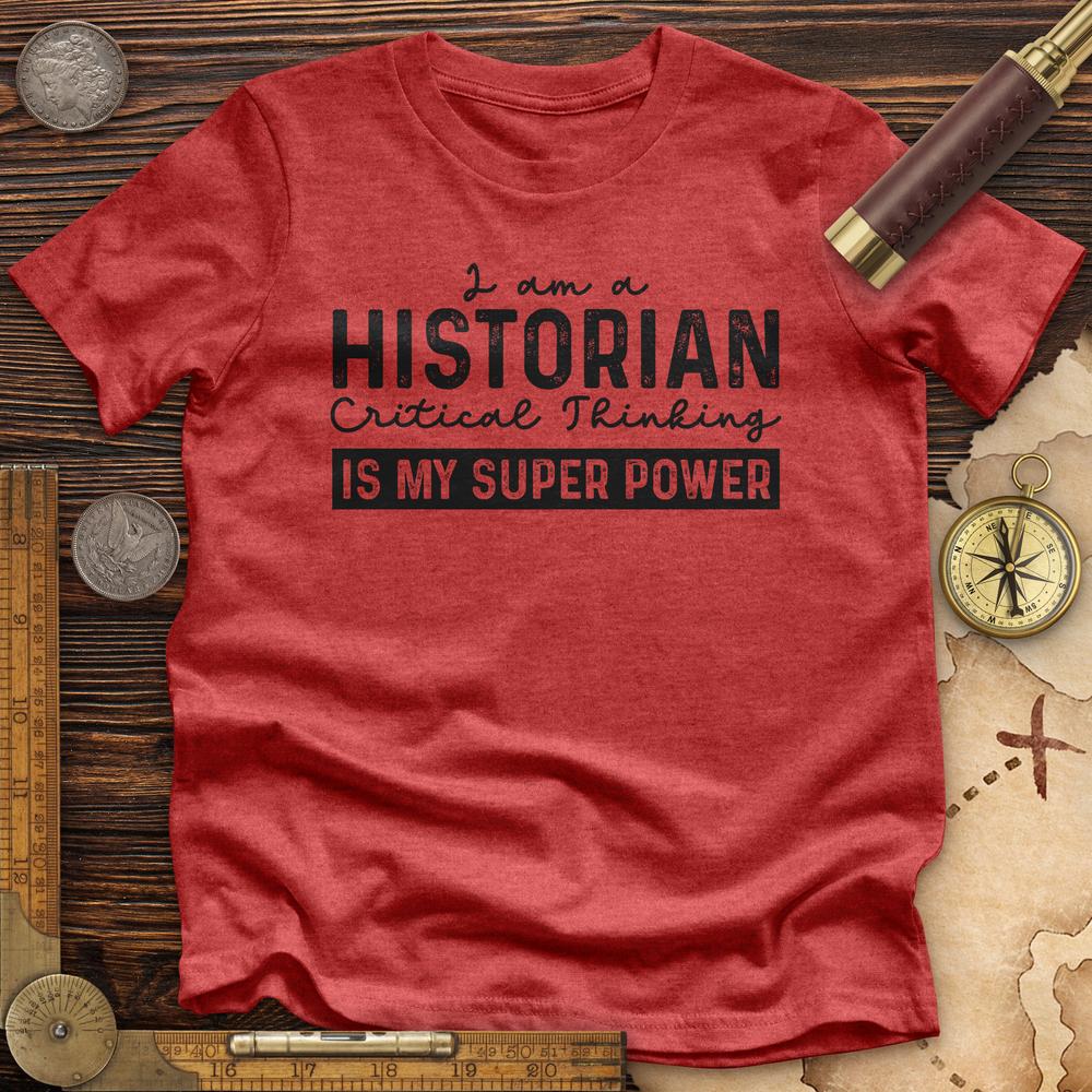 Historian Critical Thinking Premium Quality Tee Hoodie, Sweatshirt | CiraTrend.com (Image 5)
