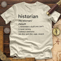 Historian Defined Premium Quality Tee Hoodie, Sweatshirt | CiraTrend.com (Image 1)