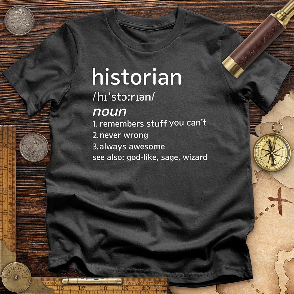 Historian Defined T-Shirt Hoodie, Sweatshirt | CiraTrend.com (Image 5)