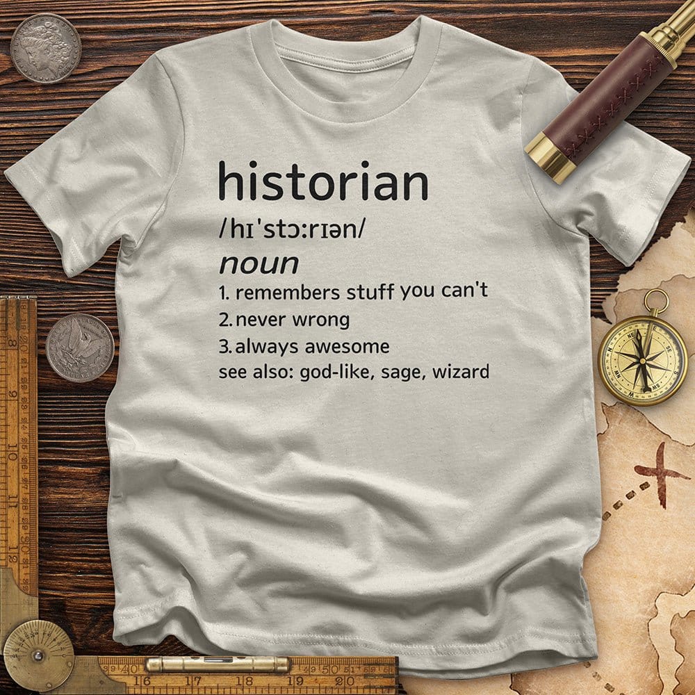 Historian Defined T-Shirt Hoodie, Sweatshirt | CiraTrend.com (Image 4)