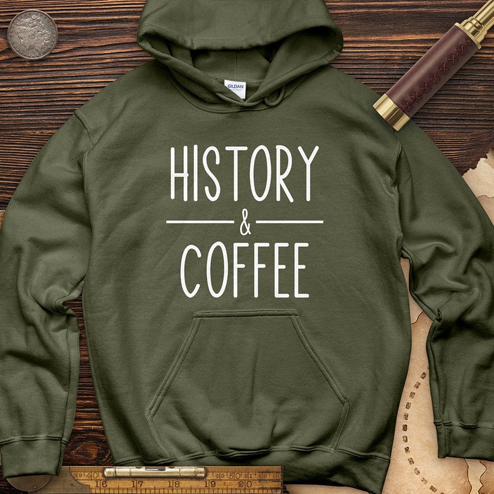 History And Coffee Hoodie T-Shirts, Sweatshirt | CiraTrend.com (Image 5)