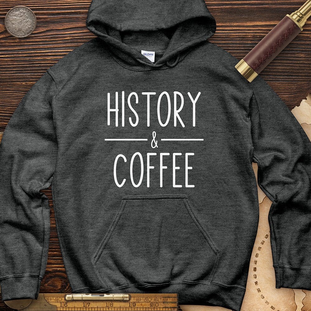 History And Coffee Hoodie T-Shirts, Sweatshirt | CiraTrend.com (Image 1)