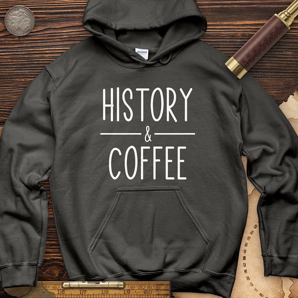 History And Coffee Hoodie T-Shirts, Sweatshirt | CiraTrend.com (Image 2)