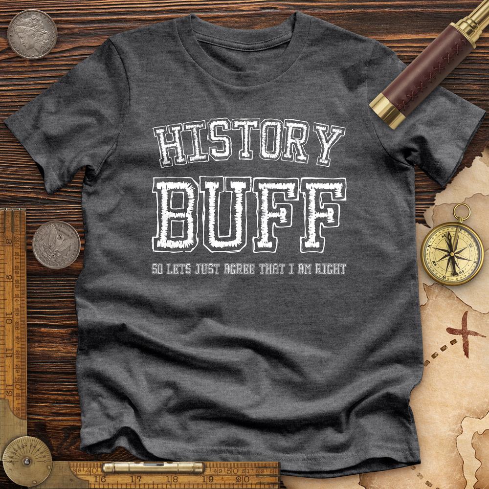 History Buff Premium Quality Tee Hoodie, Sweatshirt | CiraTrend.com (Image 3)