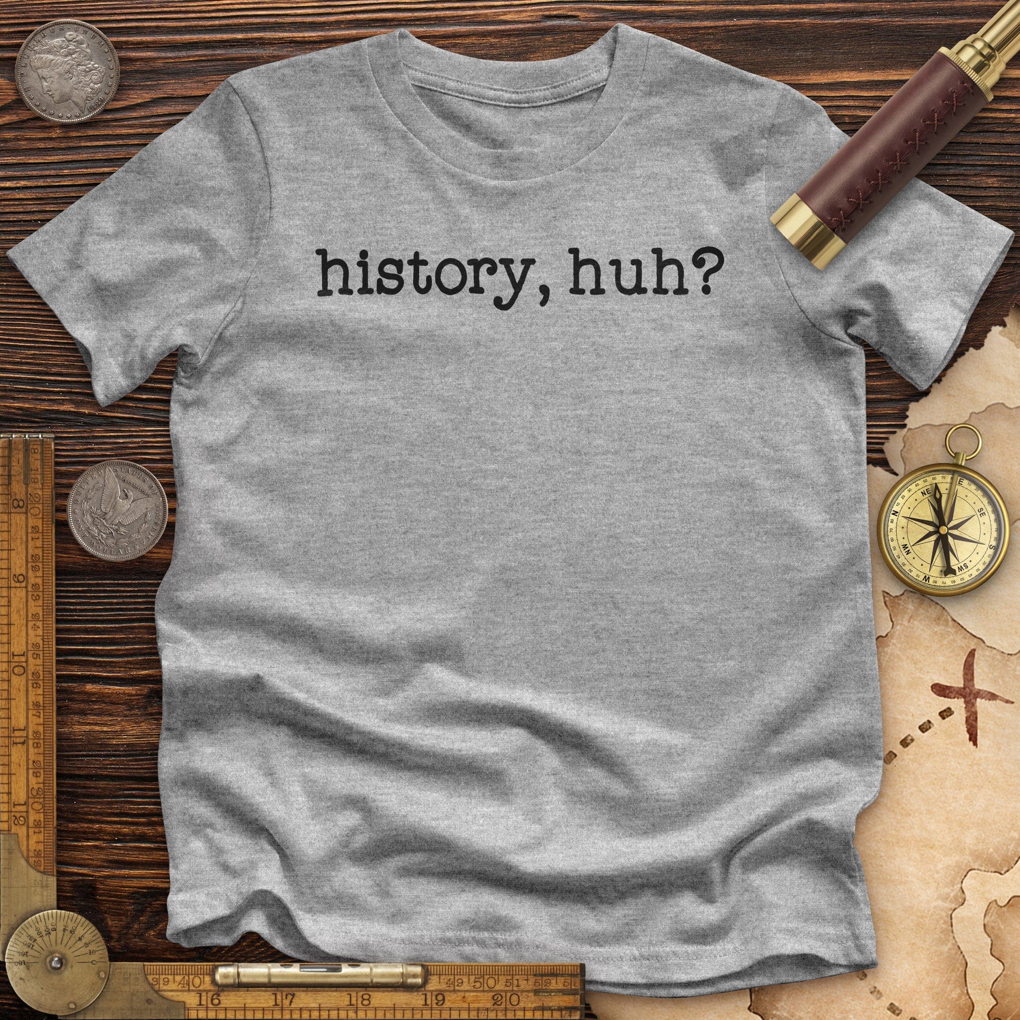History, Huh? Premium Quality Tee Hoodie, Sweatshirt | CiraTrend.com (Image 2)