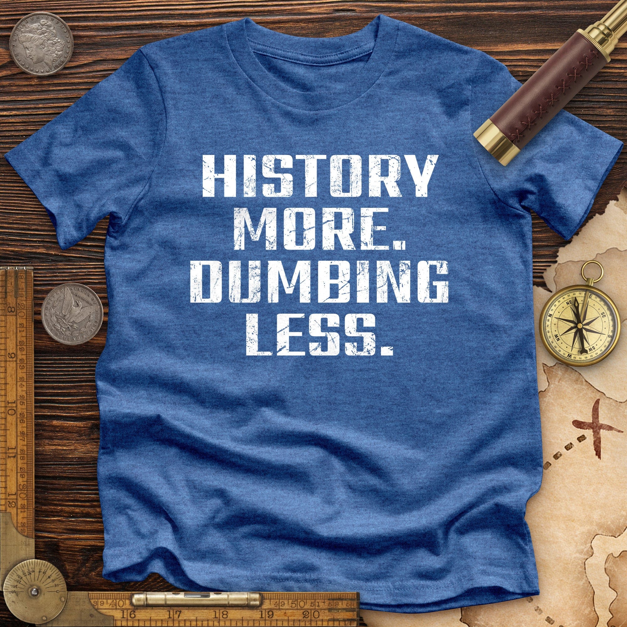 History More Dumbing Less Premium Quality Tee Hoodie, Sweatshirt | CiraTrend.com (Image 5)