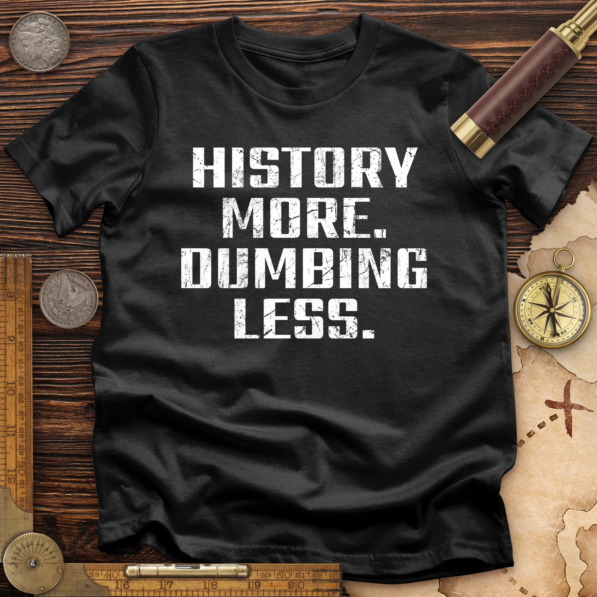 History More Dumbing Less T-Shirt Hoodie, Sweatshirt | CiraTrend.com (Image 2)