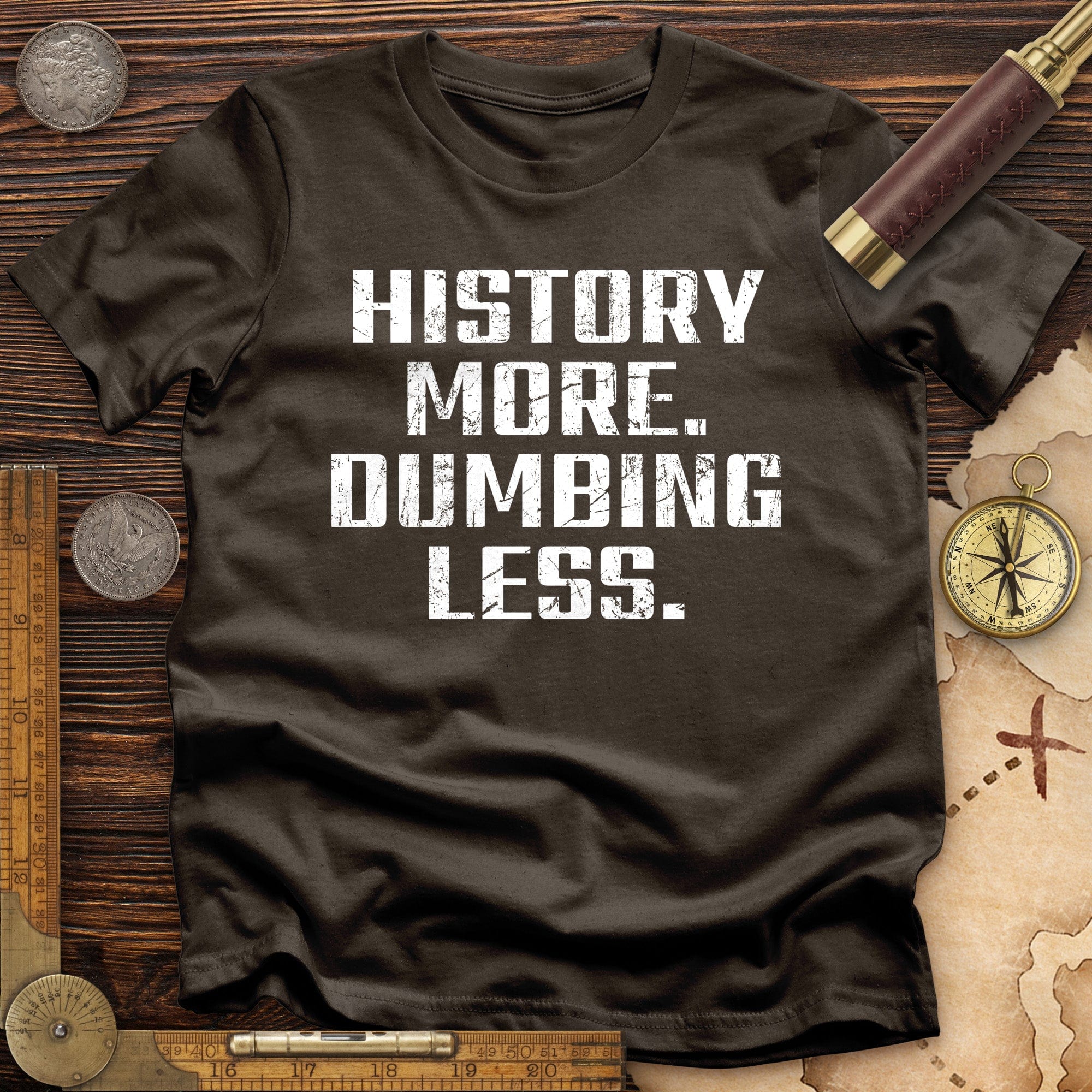 History More Dumbing Less T-Shirt Hoodie, Sweatshirt | CiraTrend.com (Image 5)