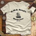 HMS Beagle World Tour Premium Quality Tee Hoodie, Sweatshirt | CiraTrend.com (Image 1)