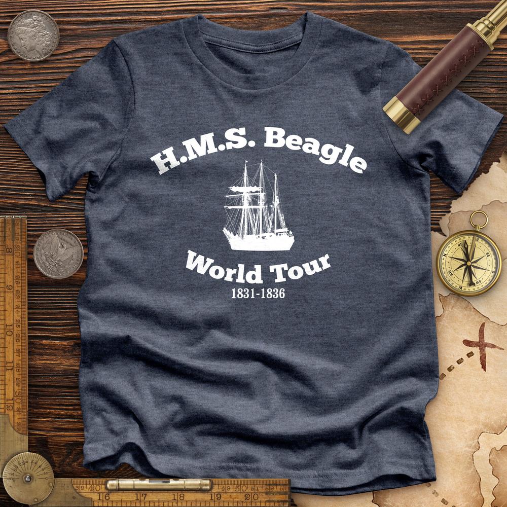 HMS Beagle World Tour Premium Quality Tee Hoodie, Sweatshirt | CiraTrend.com (Image 5)