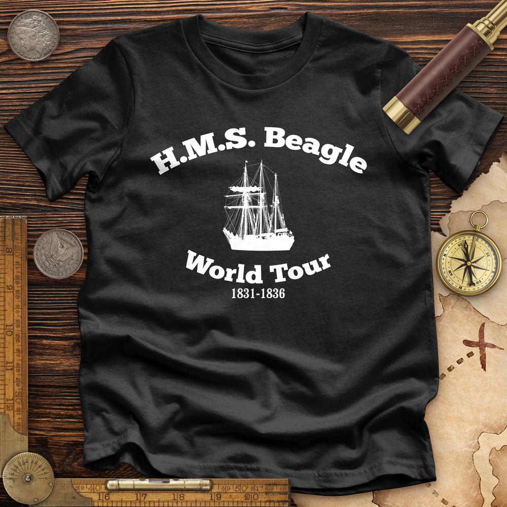 HMS Beagle World Tour Premium Quality Tee Hoodie, Sweatshirt | CiraTrend.com (Image 3)