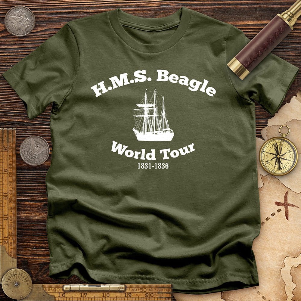 HMS Beagle World Tour T-Shirt Hoodie, Sweatshirt | CiraTrend.com (Image 5)