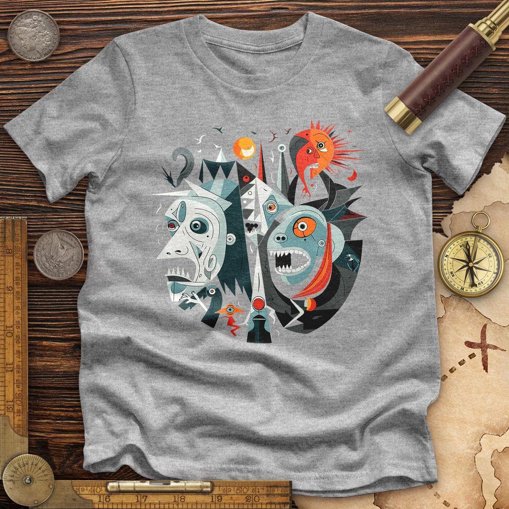 Horror Painting Premium Quality Tee Hoodie, Sweatshirt | CiraTrend.com (Image 2)