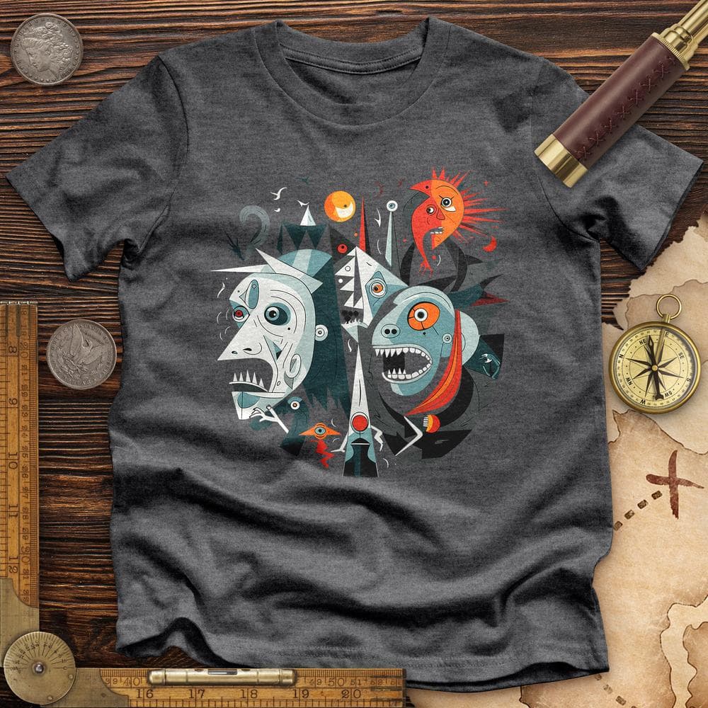 Horror Painting Premium Quality Tee Hoodie, Sweatshirt | CiraTrend.com (Image 4)