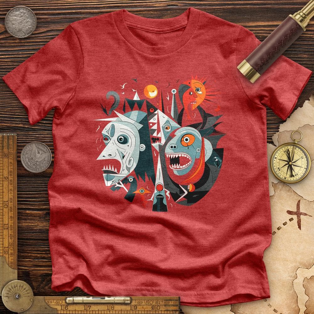 Horror Painting Premium Quality Tee Hoodie, Sweatshirt | CiraTrend.com (Image 5)