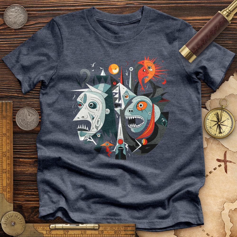 Horror Painting Premium Quality Tee Hoodie, Sweatshirt | CiraTrend.com (Image 1)