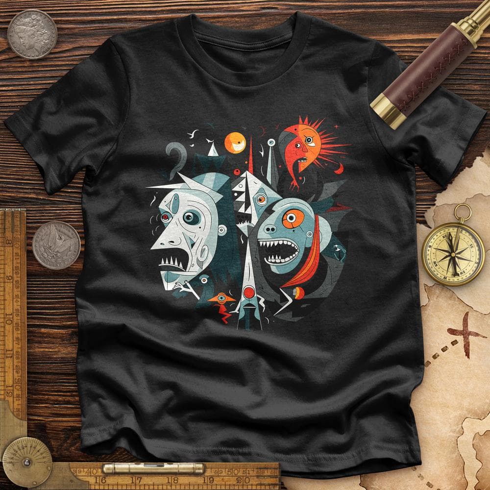 Horror Painting Premium Quality Tee Hoodie, Sweatshirt | CiraTrend.com (Image 3)