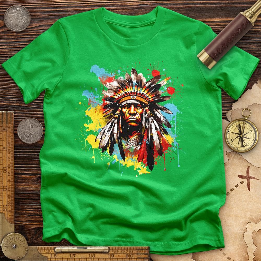 Native American Chief T-Shirt Hoodie, Sweatshirt | CiraTrend.com (Image 3)