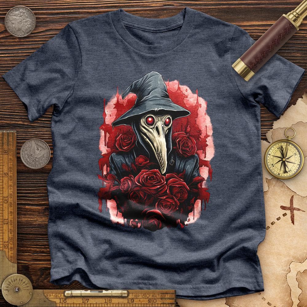 Plague Doctor Roses Premium Quality Tee Hoodie, Sweatshirt | CiraTrend.com (Image 4)