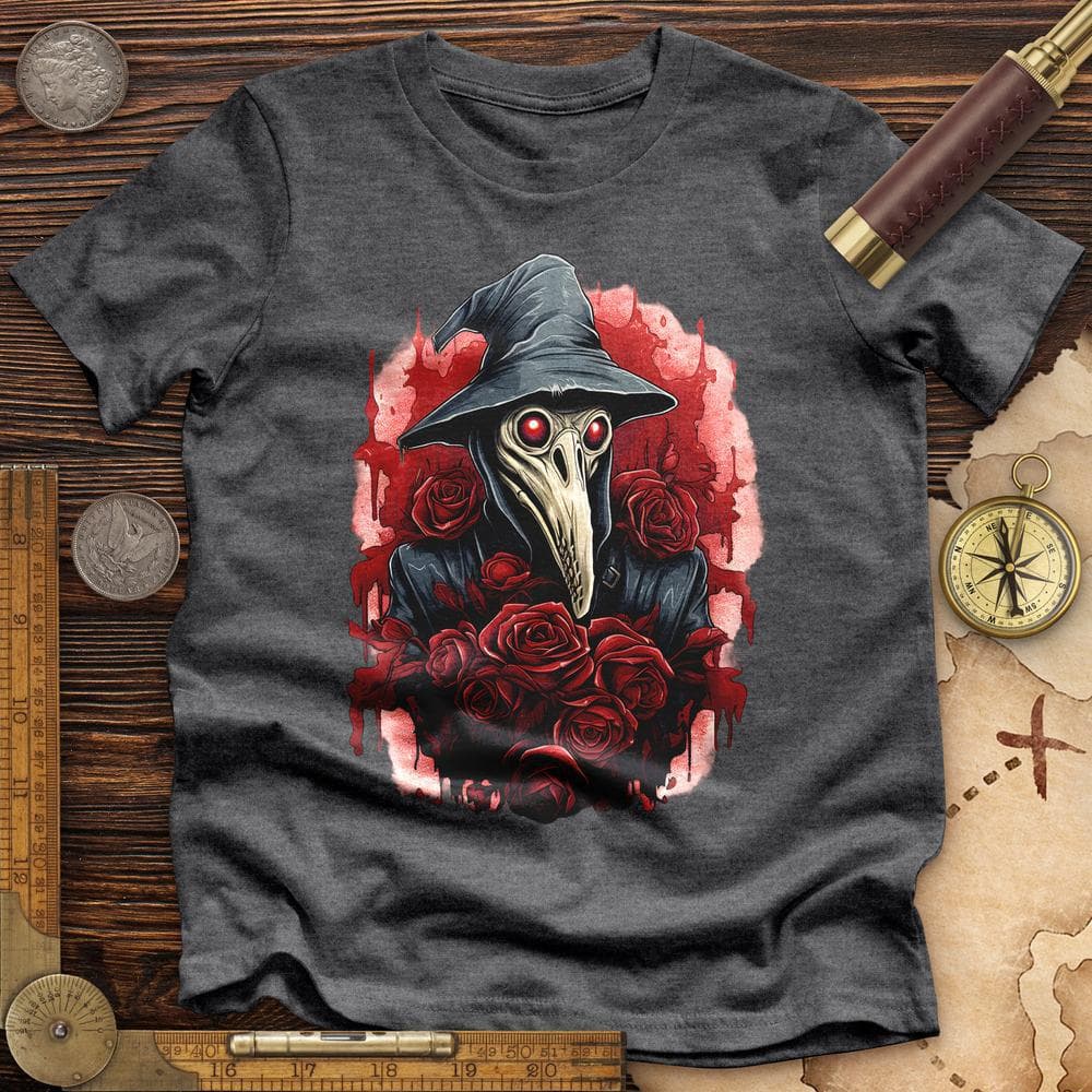 Plague Doctor Roses Premium Quality Tee Hoodie, Sweatshirt | CiraTrend.com (Image 3)