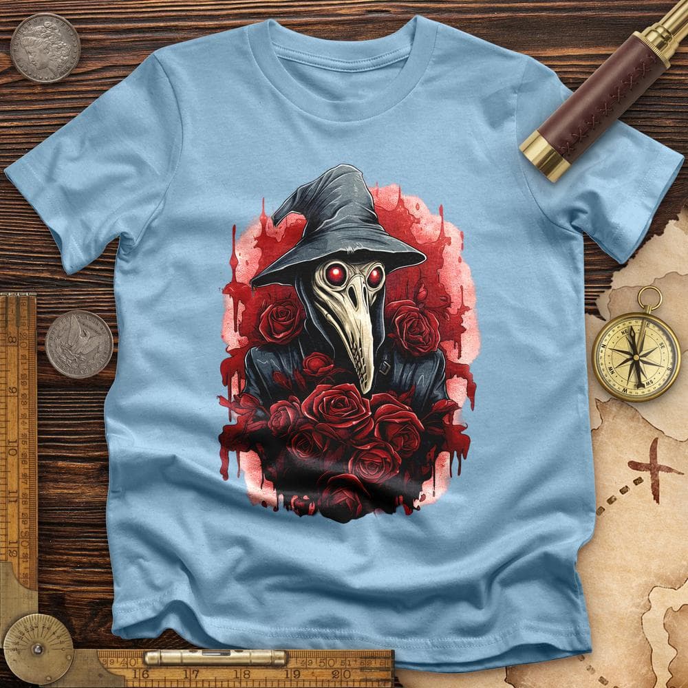 Plague Doctor Roses T-Shirt Hoodie, Sweatshirt | CiraTrend.com (Image 5)