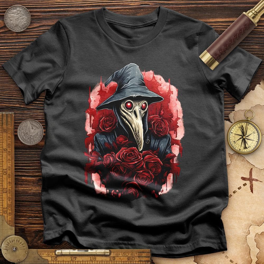 Plague Doctor Roses T-Shirt Hoodie, Sweatshirt | CiraTrend.com (Image 2)