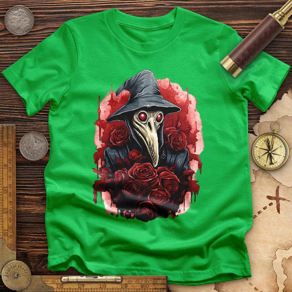 Plague Doctor Roses T-Shirt Hoodie, Sweatshirt | CiraTrend.com (Image 4)