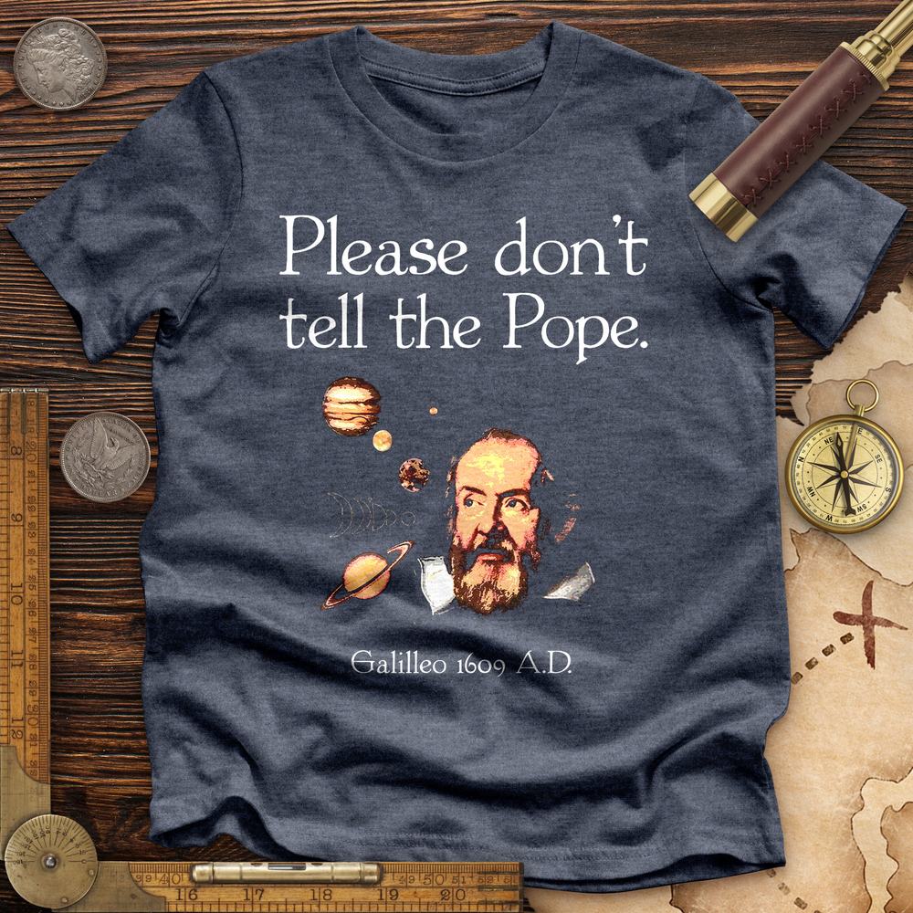 Please Don't Tell The Pope Premium Quality Tee Hoodie, Sweatshirt | CiraTrend.com (Image 1)