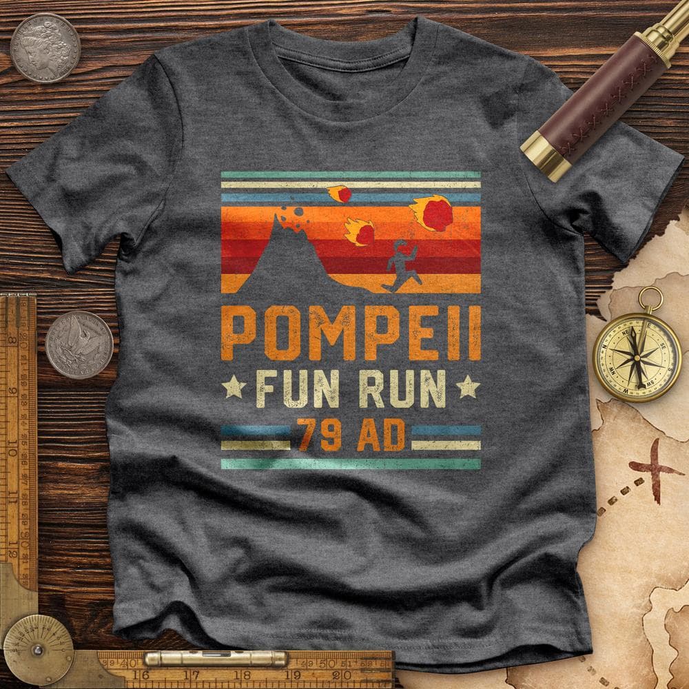 Pompeii "Fun" Run Premium Quality Tee Hoodie, Sweatshirt | CiraTrend.com (Image 3)