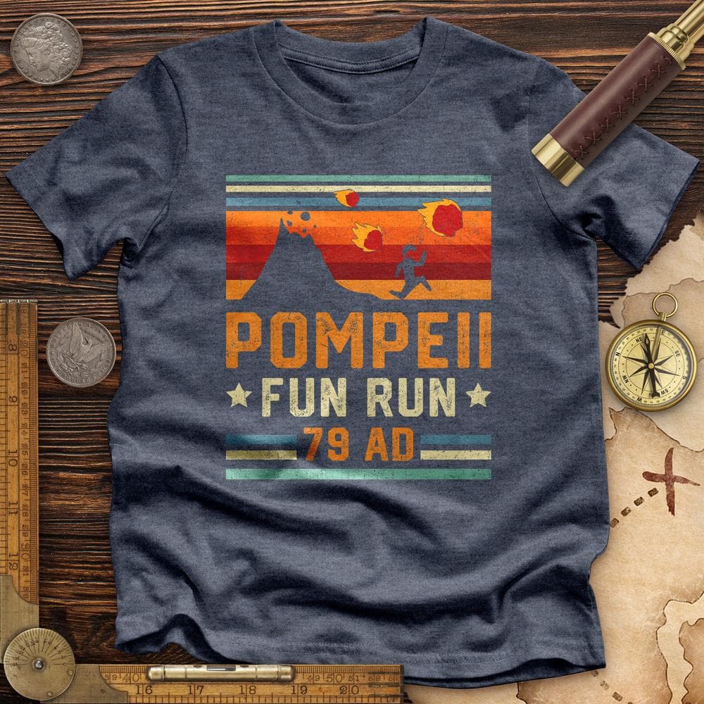 Pompeii "Fun" Run Premium Quality Tee Hoodie, Sweatshirt | CiraTrend.com (Image 1)