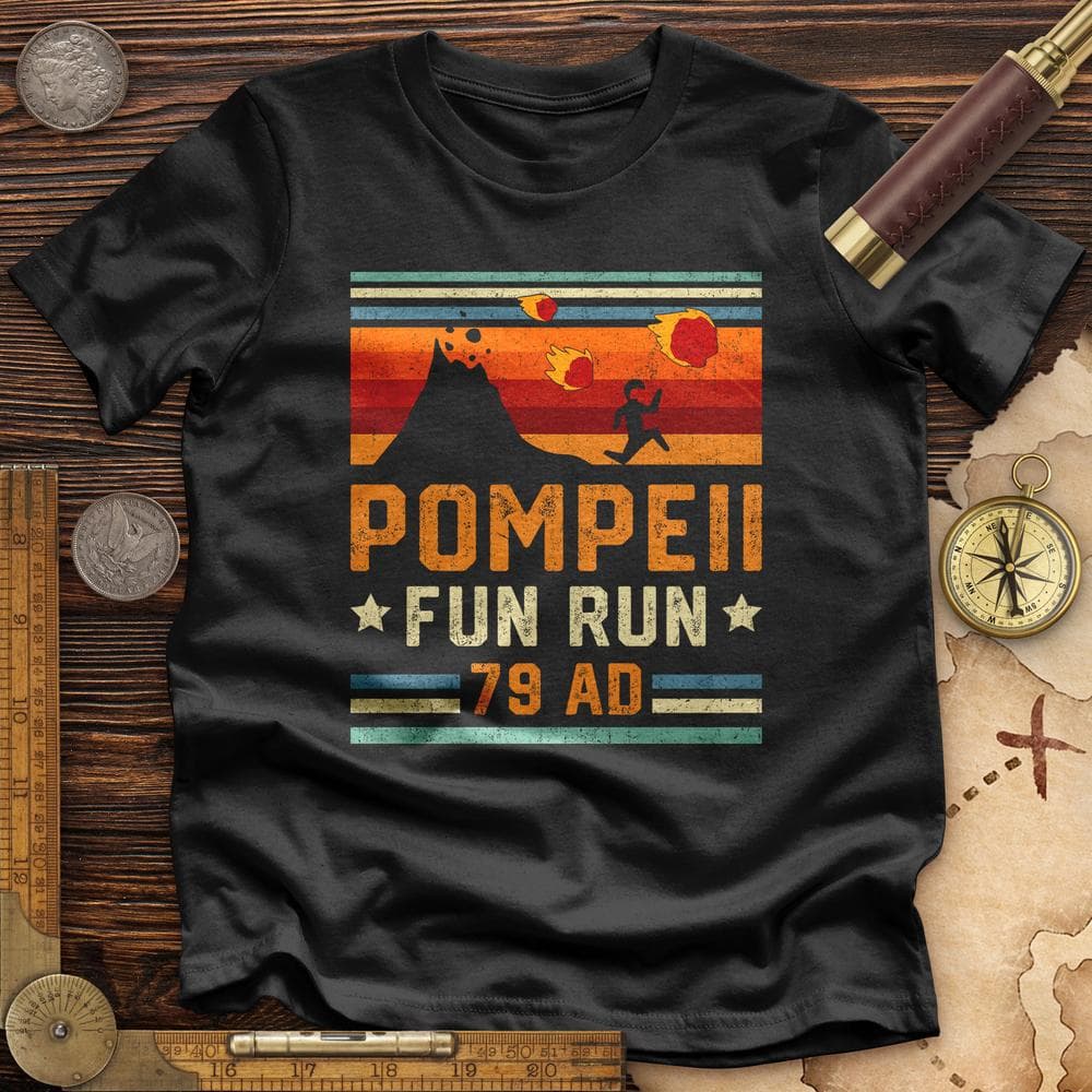 Pompeii "Fun" Run Premium Quality Tee Hoodie, Sweatshirt | CiraTrend.com (Image 2)