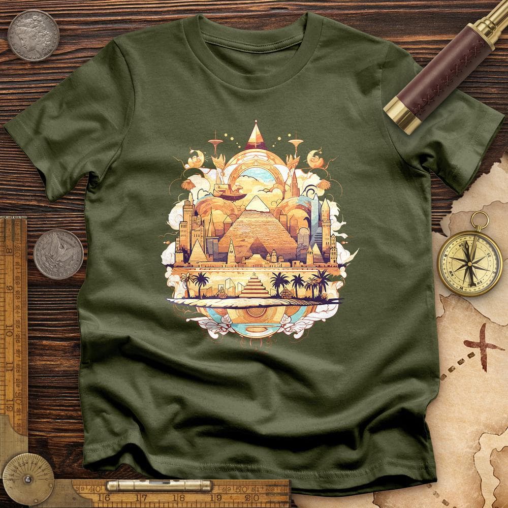 Pyramid T-Shirt Hoodie, Sweatshirt | CiraTrend.com (Image 1)
