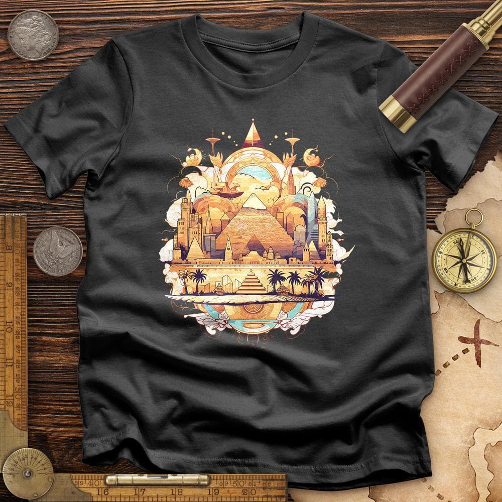Pyramid T-Shirt Hoodie, Sweatshirt | CiraTrend.com (Image 3)