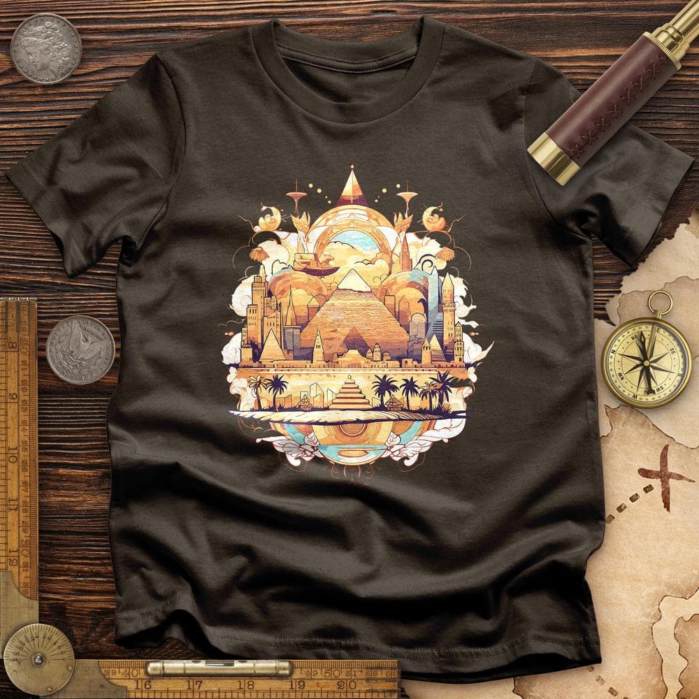 Pyramid T-Shirt Hoodie, Sweatshirt | CiraTrend.com (Image 4)