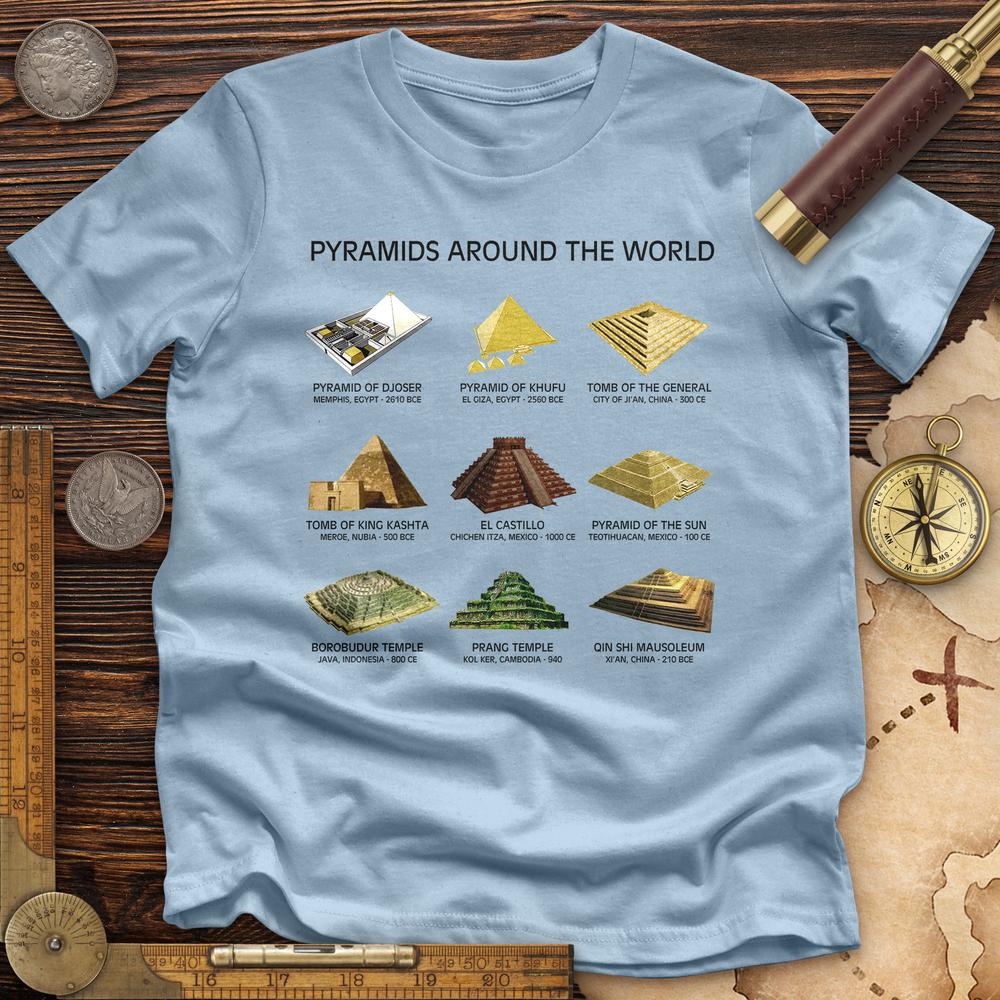 Pyramids Of The World Premium Quality Tee Hoodie, Sweatshirt | CiraTrend.com (Image 1)