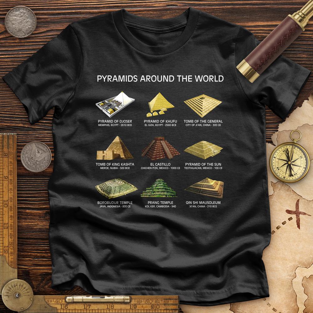 Pyramids Of The World Premium Quality Tee Hoodie, Sweatshirt | CiraTrend.com (Image 3)